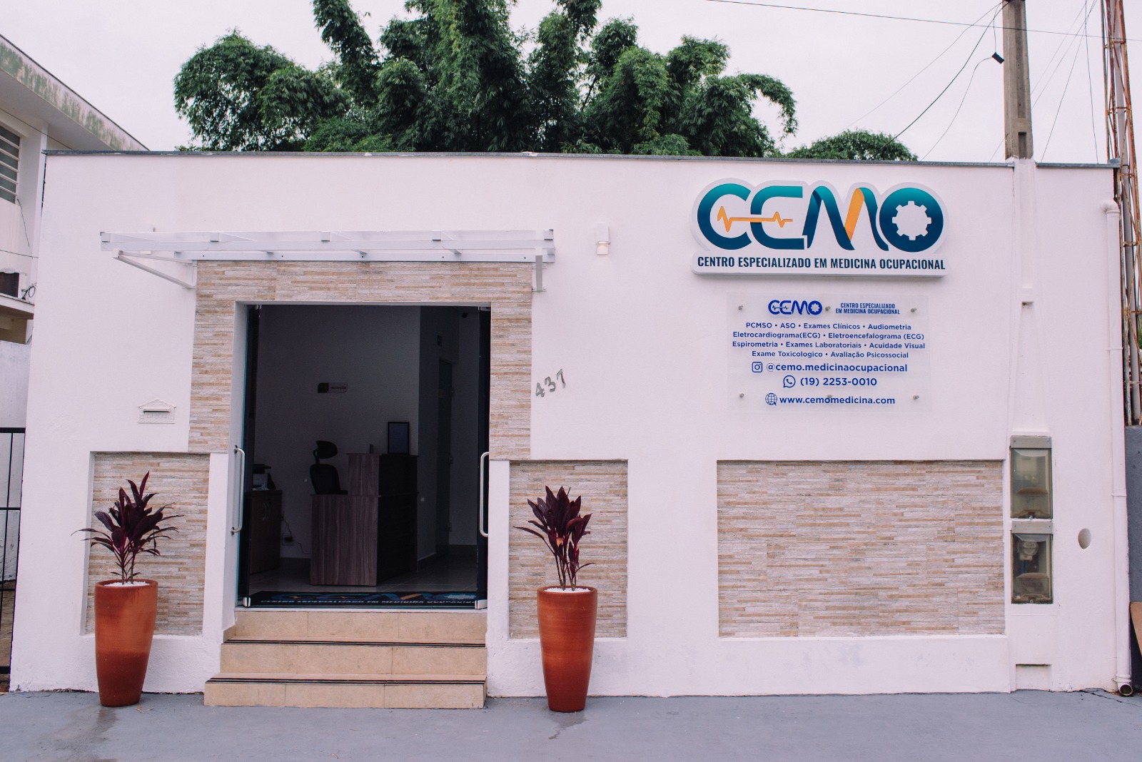 Recepção CEMO